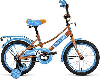 Велосипед детский Forward Azure 18" бежевый/голубой