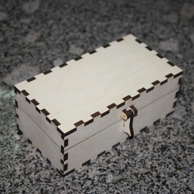 Деревянная коробка «Купюрница»