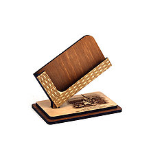 Визитница настольная "Храм Всех Святых"