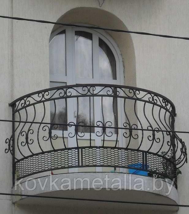 Перила кованые для балконов № 5 - фото 1 - id-p117433859