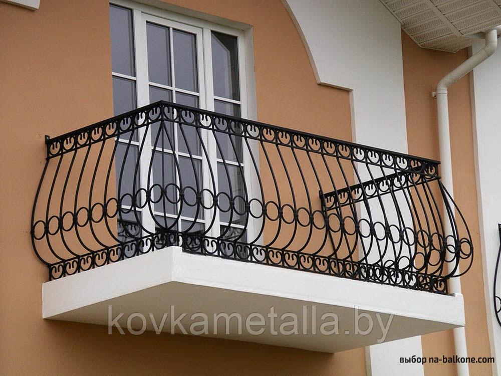 Перила кованые для балконов № 7 - фото 1 - id-p117433864