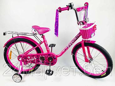 Детский велосипед Favorit Lady 20 (малиновый/фиолетовый, 2019)