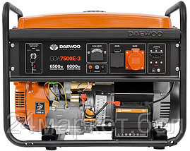 Бензиновый генератор Daewoo Power GDA 7500E-3, фото 3