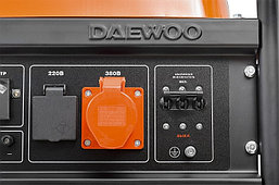 Бензиновый генератор Daewoo Power GDA 7500E-3, фото 3