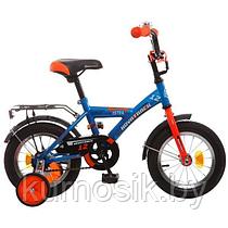 Детский велосипед Novatrack Astra 12" синий