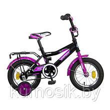 Детский велосипед Novatrack Cosmic 12" черный
