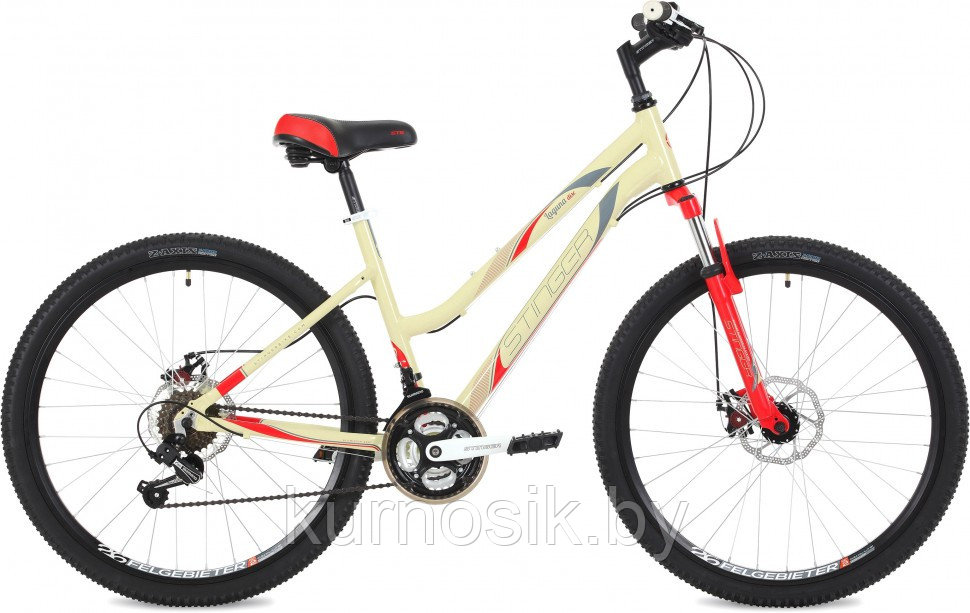 Женский велосипед Stinger Laguna D 26" бежевый