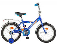 Детский велосипед Novatrack Tetris 12" черный Синий