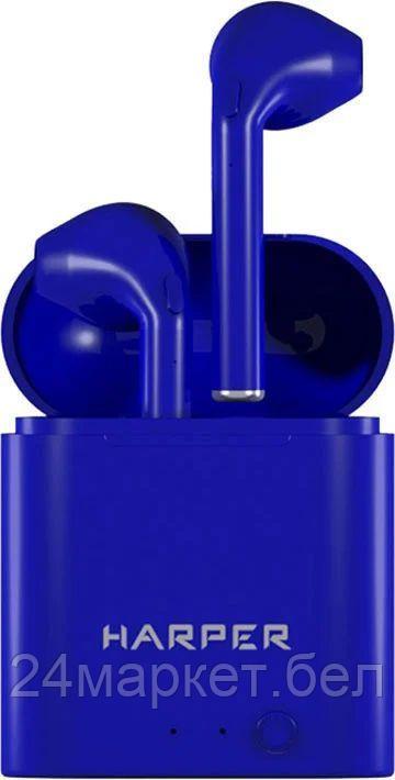 HB-508 BLUE NIGHT синий Наушники беспроводные HARPER - фото 1 - id-p112996489