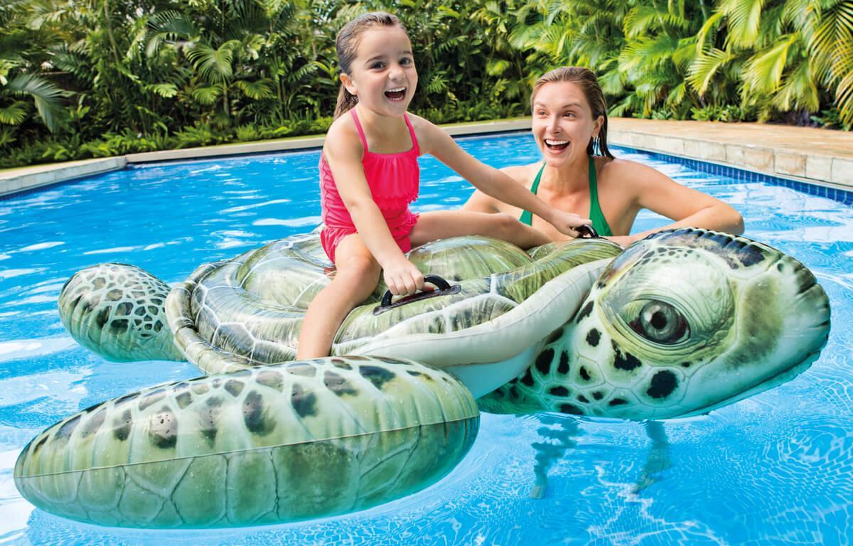 Надувная игрушка-наездник Intex Морская черепаха (57555NP)