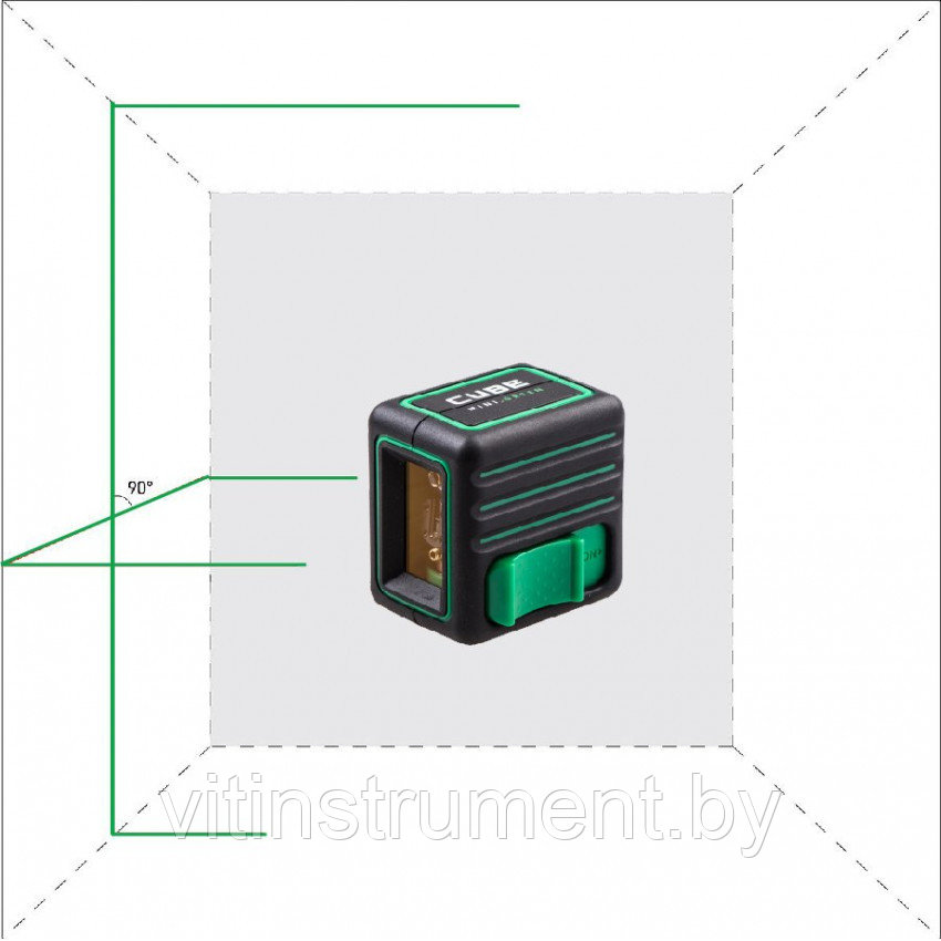 Нивелир лазерный ADA Cube Mini Green Basic, A00496 - фото 5 - id-p121970104