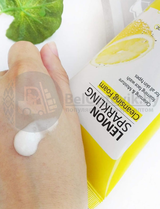 Очищающая пенка для умывания на газированной воде с лимоном Secret Key Lemon Sparkling Cleansing Foam, 120 мл - фото 3 - id-p121977728