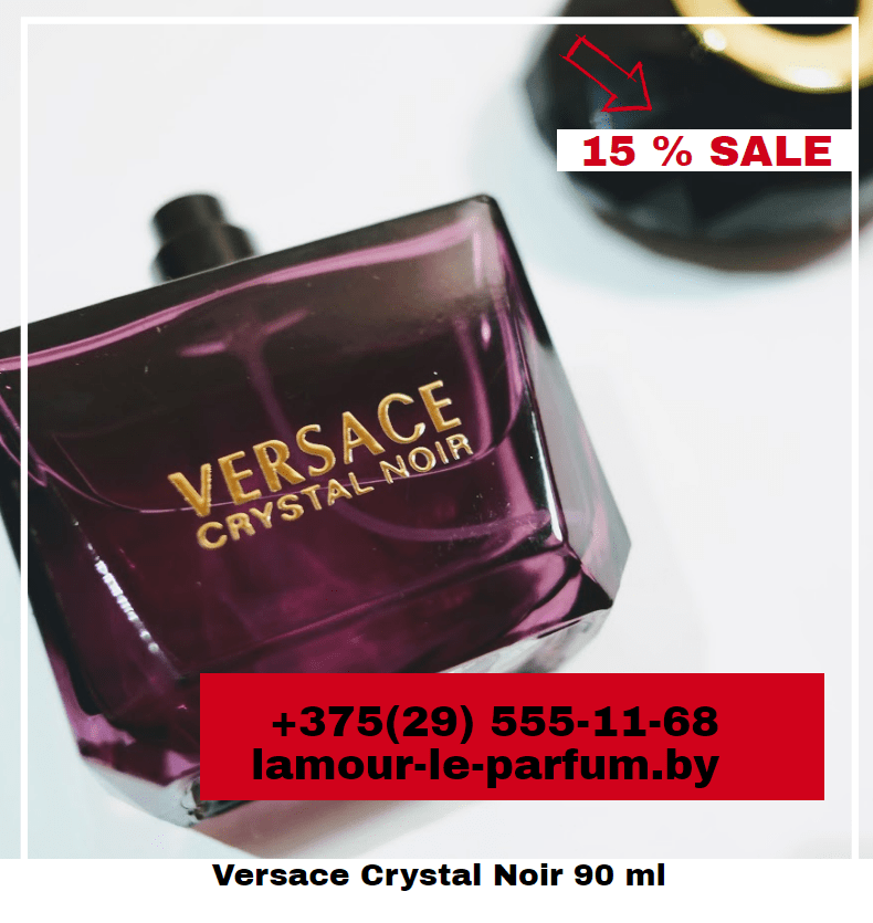 Versace Crystal Noir / 90 ml (Версачи Кристал Ноир) - фото 2 - id-p98940702