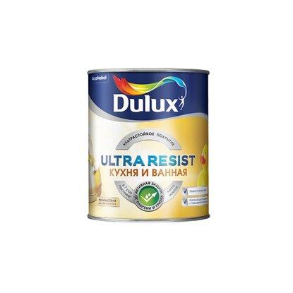 Dulux- Ultra Resist (BC)(1л).  - Матовая - Краска для кухни и ванной(прозрачная база)