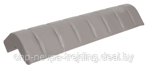Профиль бокового защитного ограждения вертикальный серый (пластиковый) - фото 1 - id-p121993575