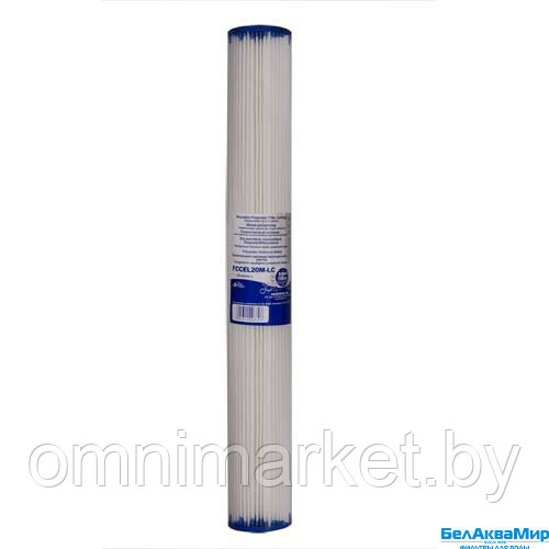 Aquafilter Картридж для фильтра полиэстеровый многоразовый Aquafilter FCCEL20M 20 BB (20 микрон) - фото 1 - id-p121993757