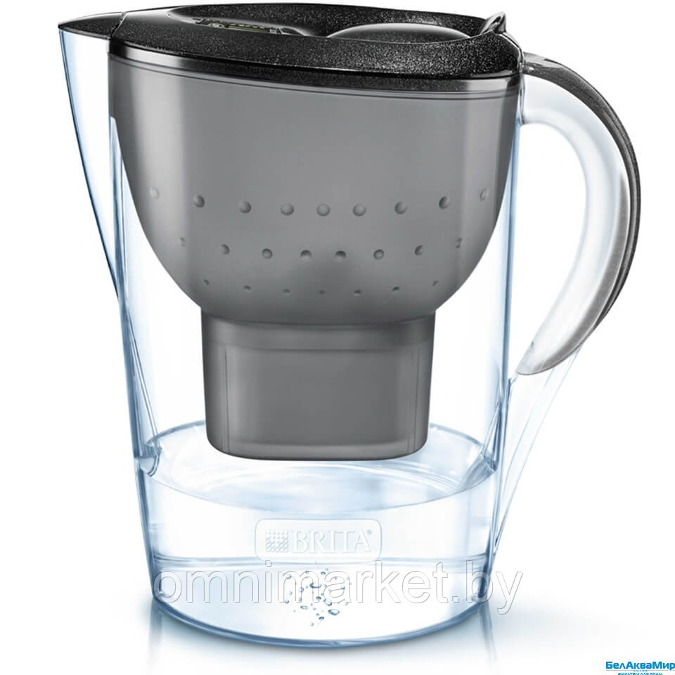 Brita Фильтр-кувшин Brita Marella Xl Galaxy Black (3,5л) (вкл. 2 картриджа Maxtra)