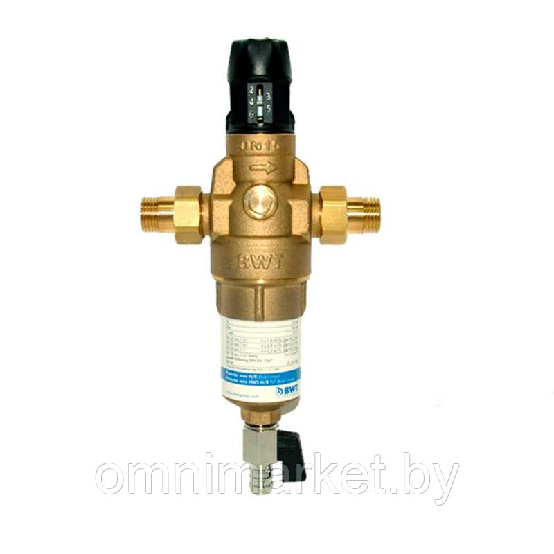 BWT Фильтр с прямой промывкой и редуктором давления BWT Protector mini H/R HWS