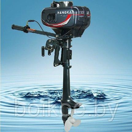 Лодочный мотор Hangkai 3.5HP (3.5 л.с.; 2Т; возд. охлаждение), фото 2