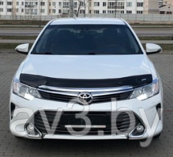 Дефлектор капота Toyota Camry (2014-) RU после рестайлинга [TYA65] VT52 - фото 1 - id-p72172251