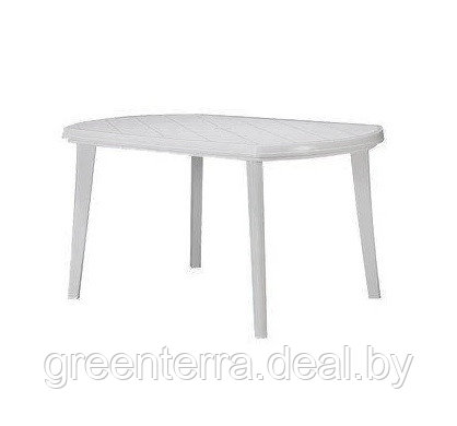 Пластиковый овальный стол Elise Jardin, серый [227580] - фото 2 - id-p121995484