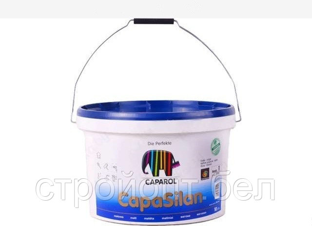 Интерьерная силиконовая краска Caparol CapaSilan, 10 л - фото 3 - id-p61870535