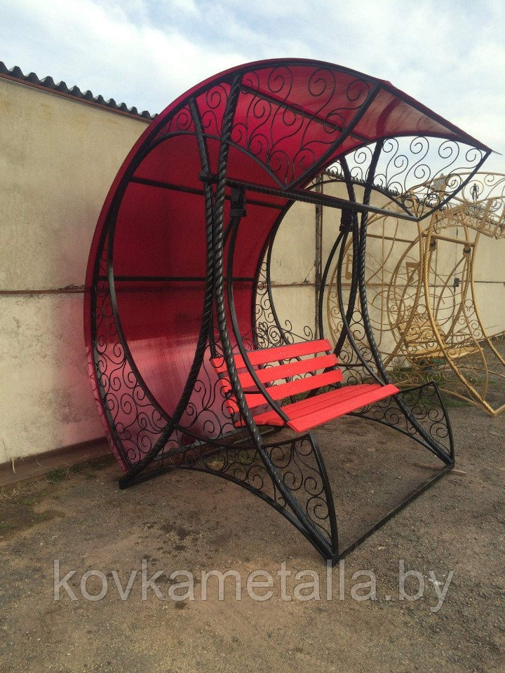 Качели кованые садовые Айсберг №20