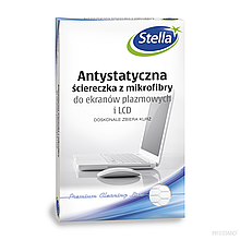 Антистатическия Салфетка из микрофибры для плазменных и LCD экранов "Stella" (1 шт.)