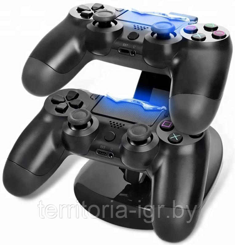 Зарядная станция Dualshock 4 - Controller Charging Stand IV-P4002 OIVO - фото 2 - id-p122038272