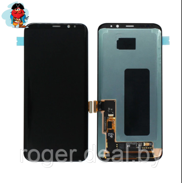 Экран для Samsung Galaxy S10+ (G9750) с тачскрином, цвет: черный оригинальный - фото 1 - id-p122029878