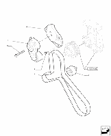 2852162 Ролик ремня генератора двигателя Iveco