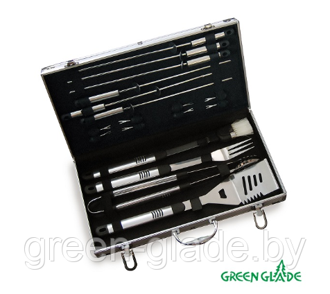 Набор для гриля Green Glade SC007 18 предметов в чемодане - фото 7 - id-p35645788