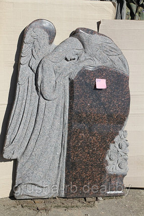 Ритуальный памятник ангел в полный рост, фото 2