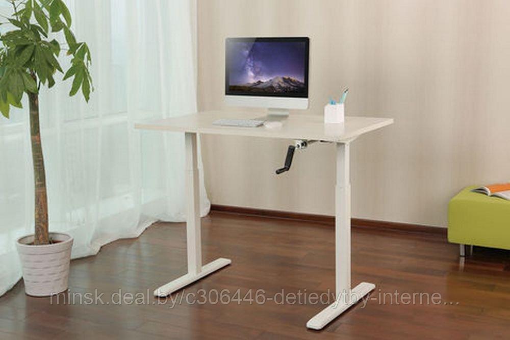 Компьютерный стол Manual Desk с ручной регулировкой высоты - фото 1 - id-p98782262
