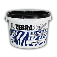 Краска акриловая водно-дисперсионная влагостойкая, для окраски потолков и стен «eko LUX», 4,5 кг