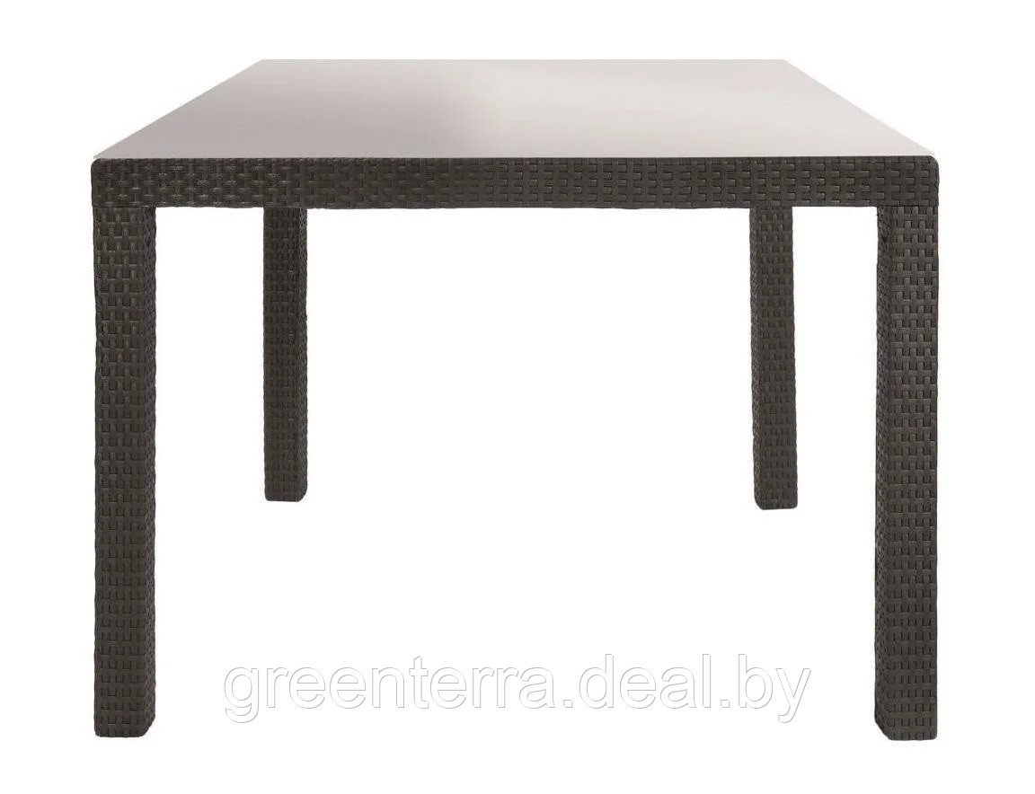 Стол со стеклом уличный Keter Sumatra Table, коричневый [17192055] - фото 1 - id-p122159702