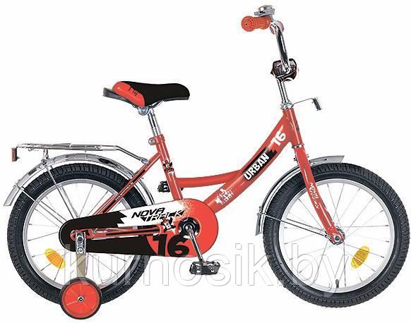 Детский велосипед Novatrack Urban 14" синий Красный