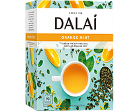 Чай "Dalai Orange Mint" зеленый (90 пакетиков)