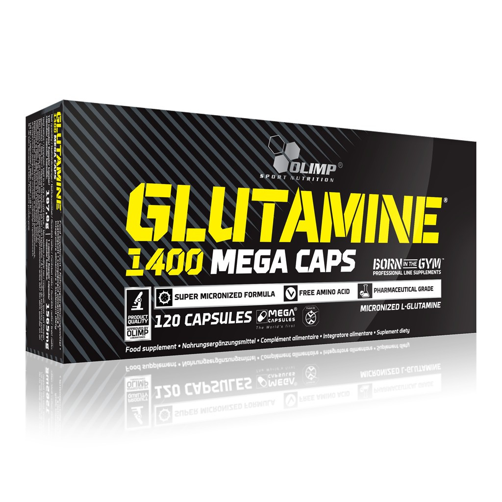 Аминокислоты и BCAA OLIMP Sport Nutrition L-GLUTAMINE MEGA CAPS 120 капс - фото 1 - id-p122160047