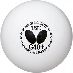 Мячи для настольного тенниса BUTTERFLY Мяч для настольного тенниса Butterfly Master Quality 40+