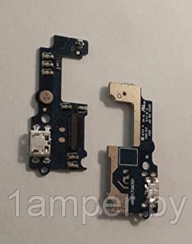 Плата нижняя Original с разъемом зарядного, микрофоном Huawei Enjoy 5S/GR3/TAG-L01/L03/L13/L21/L23 - фото 1 - id-p122161337