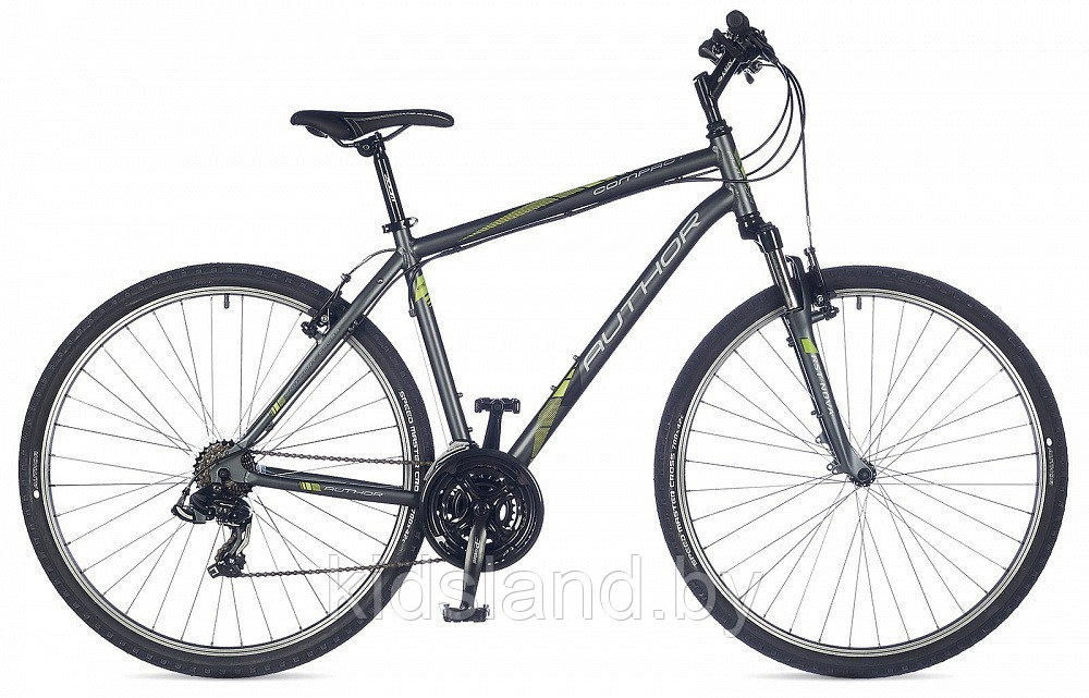 Велосипед Author Compact V 28 (серый) - фото 1 - id-p122161282