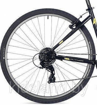 Велосипед Author Lumina V 28 (черный/лайм) - фото 4 - id-p122162156