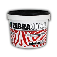 Краска акриловая моющаяся, для окраски структурных обоев, стен и потолков «interior LUX», 4,5 кг