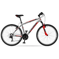 Велосипед Author Outset V 26" (серый/красный/черный)