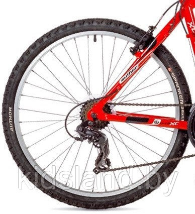 Велосипед Author Profile V 26" (красно-белый) - фото 4 - id-p122164667