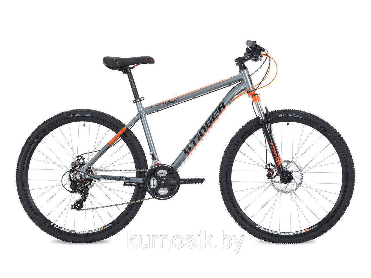 Велосипед Stinger graphite STD 27.5" серый