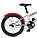 Детский велосипед Author Stylo 16" (серебристо-красный), фото 3