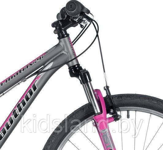 Велосипед Author A-Matrix V 26" (серо-розовый) - фото 2 - id-p122168025
