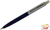 Ручка шариковая автоматическая Luxor Star синяя, 0,8 мм., корпус синий/хром
